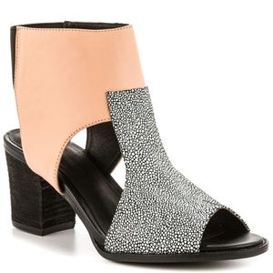 Festilli Peach Shellys London Open Toe Heels Sz 6